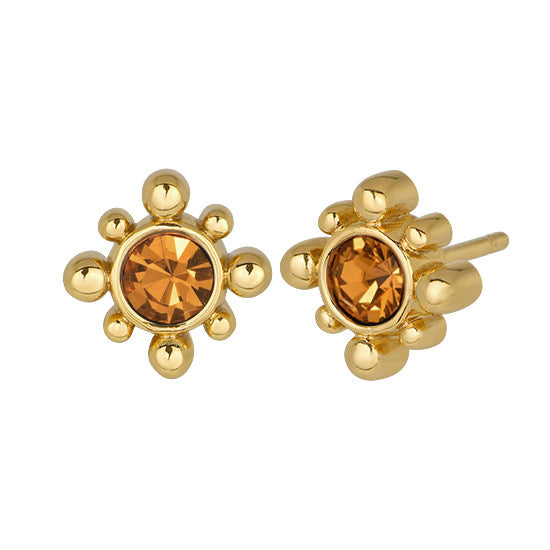 Goldbug Birthstone Stud Earrings