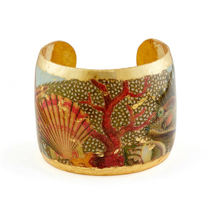 Under the Sea Gold Leaf Cuff 1.5″
