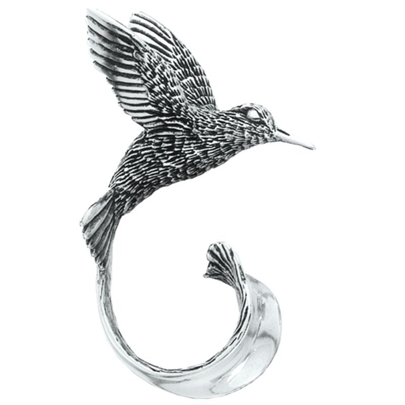 Grainger McKoy Sterling Silver Hummingbird Pin