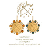 Goldbug November Birthstone Pendant