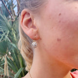 Single Stone Talia Drop Earrings