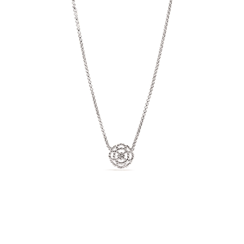 Capucine De Wulf Silver Plated Petite Charm Necklace