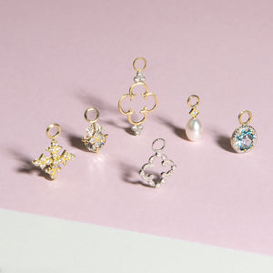 Jude Frances Lisse Pearl Briolette Earring Charms